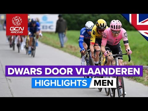 Late Attack From The Breakaway! | Dwars Door Vlaanderen 2023 Highlights - Men