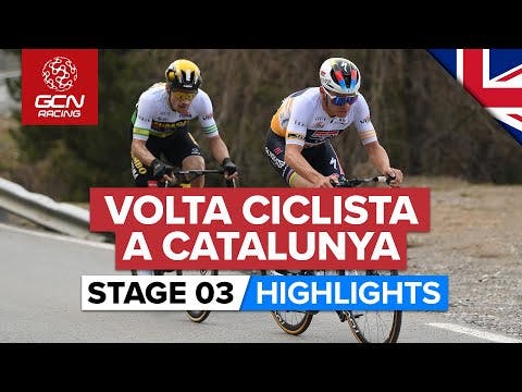 Battle Of The Favourites On La Molina! | Volta A Catalunya 2023 Highlights - Stage 3